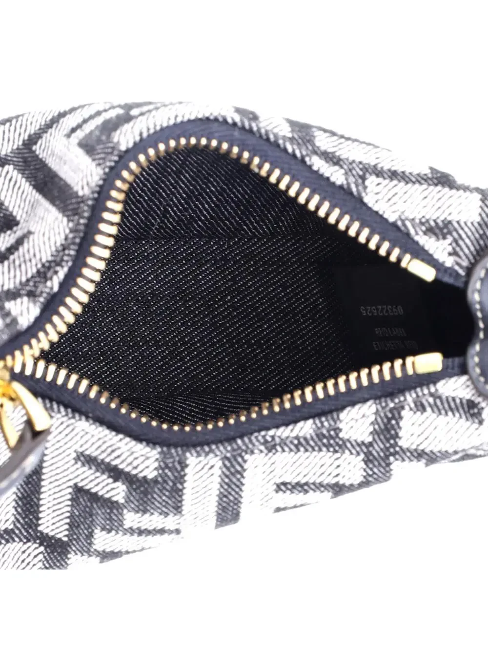 Fendigraphy Bag Zucca Denim Nano #262168F18B